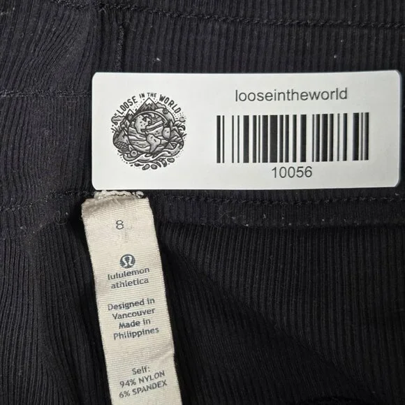 Lululemon Dance Studio Mid-Rise Black Joggers Pants - Picture 2 of 8